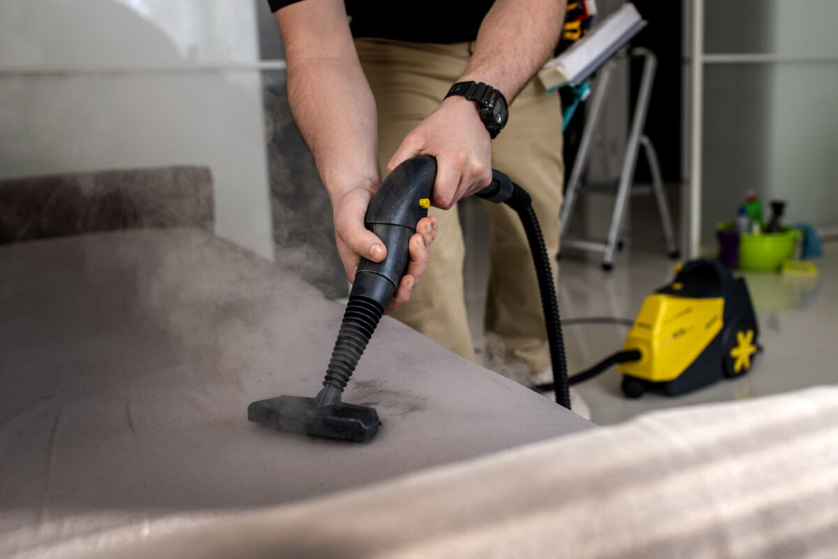 Deep cleaning of furniture